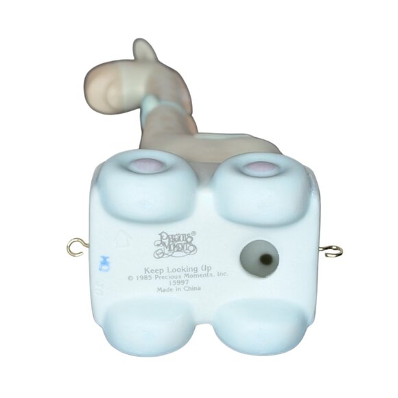 3 for $20 Precious Moments Giraffe 6th Birthday Train Car 1985 with Original Box - Picture 6 of 6